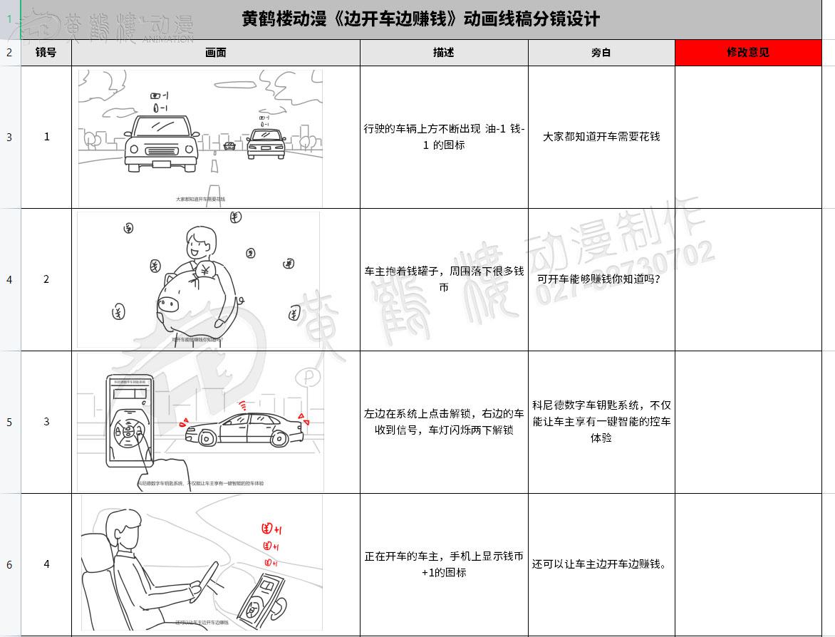 mg动画制作分镜设计