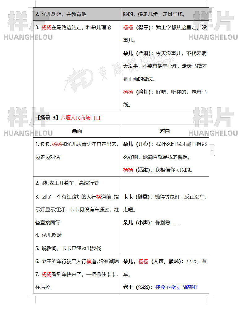 《斑马线 生命线》公安交通管理局交通安全动画片脚本02.jpg