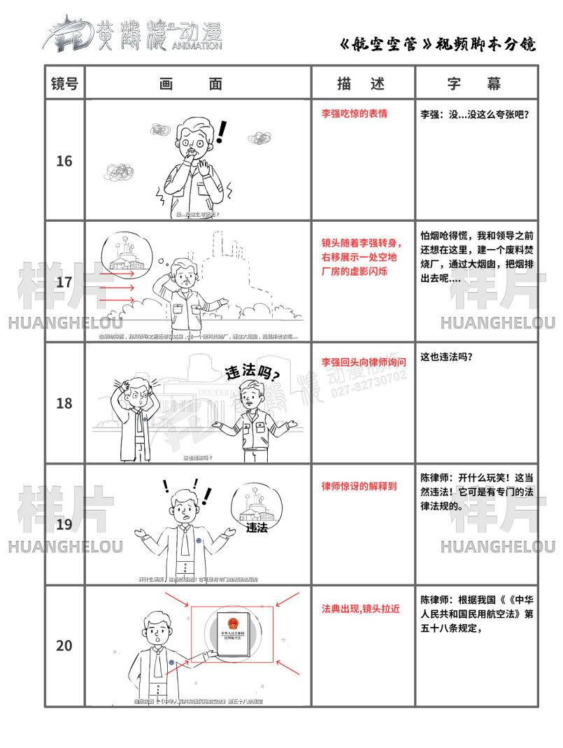 《机场的净空保护区域， 你了解吗？》普法微视频分镜设计16-20.jpg