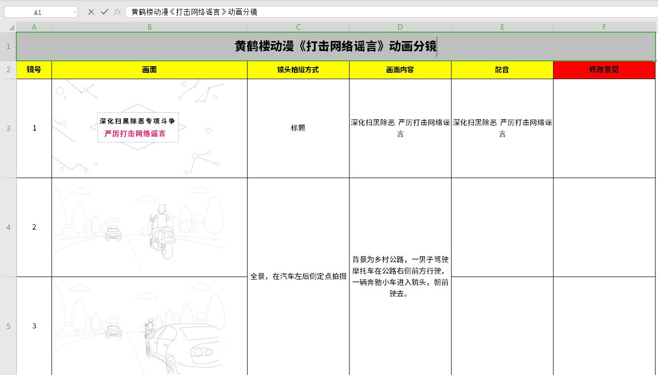 mg动画分镜设计