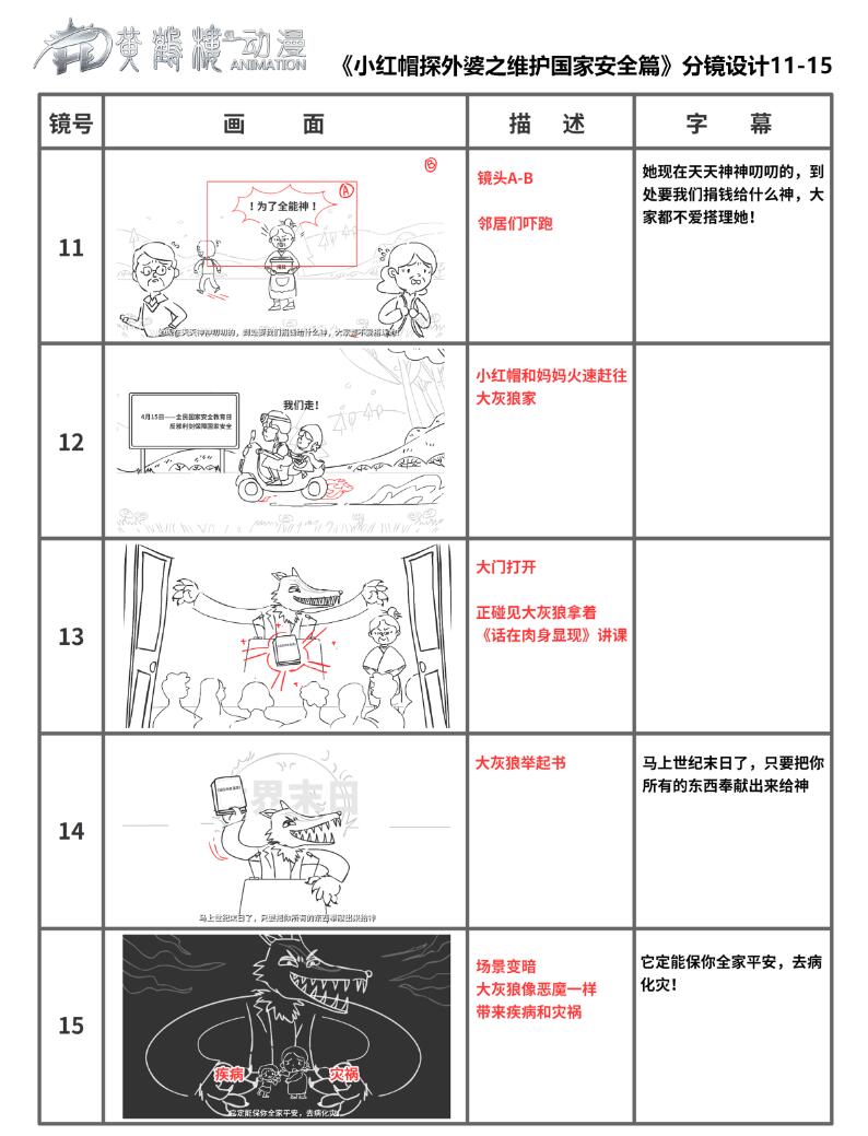 《小红帽探外婆之维护国家安全篇》法制科普动画分镜设计11-15.jpg